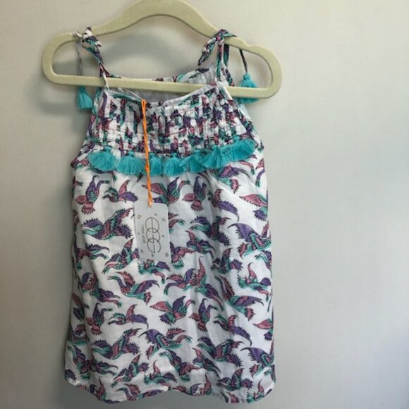 EGG New York Cordelia Smocked Sundress with Tassel detail, Size 2T NWT - Picture 1 of 5